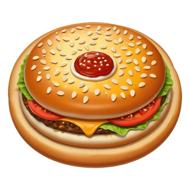 burger pizza pommes sticker