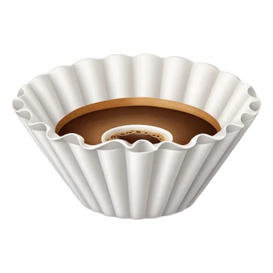 filling coffee in filter
 sticker