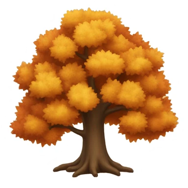 Autumn tree  sticker