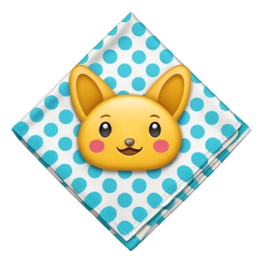 flapped patterned napkin sticker