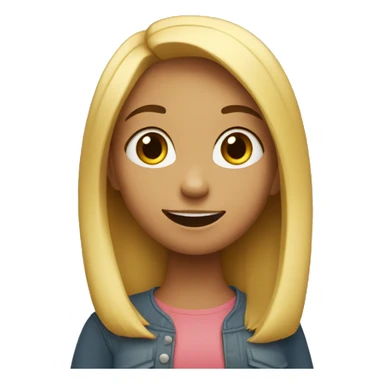 Girl saying yes sticker