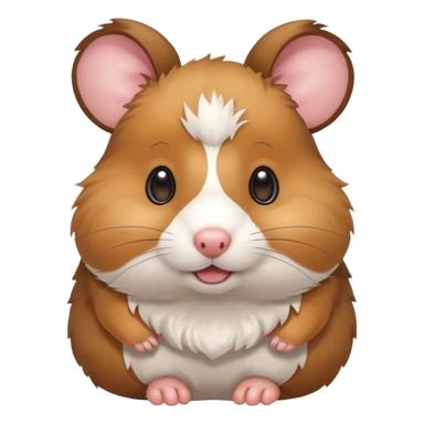 hamster with floppy dog ears 🐶🐹 sticker