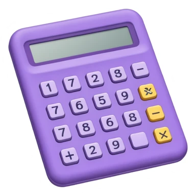 LILAC CALCULATOR sticker