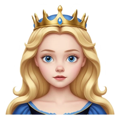 Elle fanning as princess Aurora in Maleficent sticker