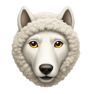 wolf in sheep clothing sticker