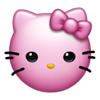 Hello kitty sad sticker