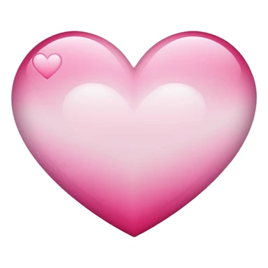 sakura heart with a gradient sticker