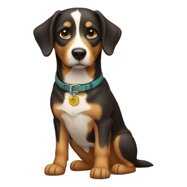 belt dog  sticker