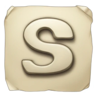 letter A into a forbidden sign sticker