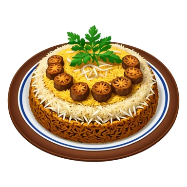 Hyderabadi Mutton Dum Biryani sticker