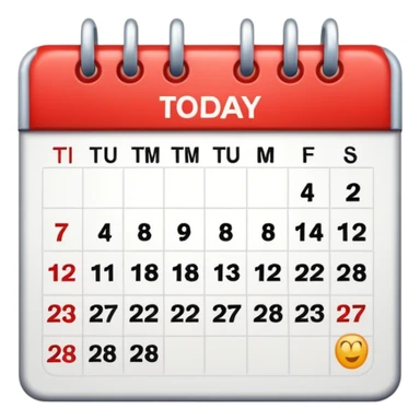 It’s On the calendar!  sticker