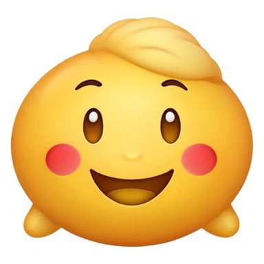 An emoji chonking its self sticker