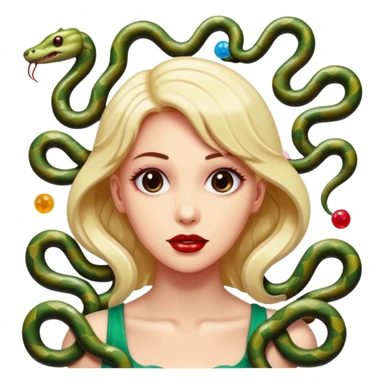 Candy Medusa sticker
