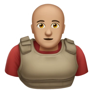 babosa con ojos rojos y colmillos afilados sticker