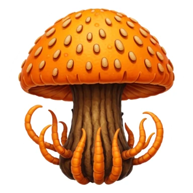 cordyceps mushroom sticker