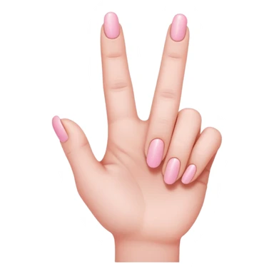 pinky finger sticker
