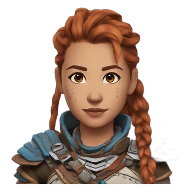 Aloy horizon zero dawn sticker