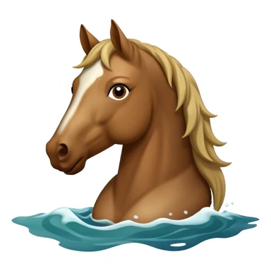 🐴+🌊 (only head) sticker