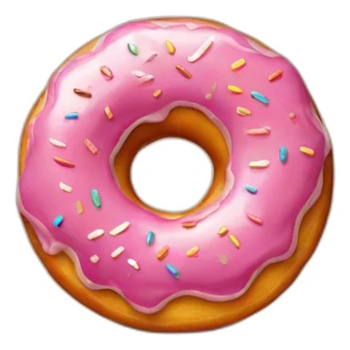 fun doughnut sticker