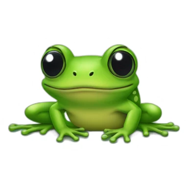 Little Frog sticker