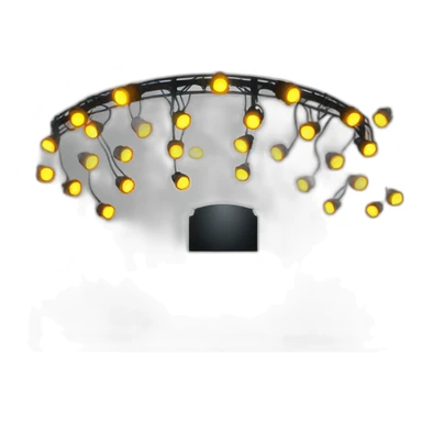 Stage lights sticker