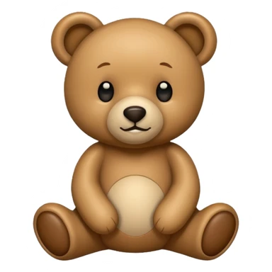 Teddy bear sticker