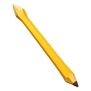 jagged yellow stick sticker