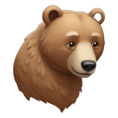bear with erth love sticker