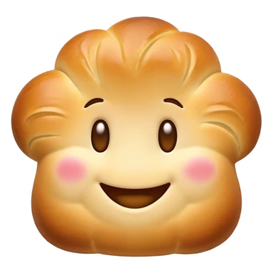 brioche qui sourit sticker