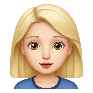 girl speaking german sticker