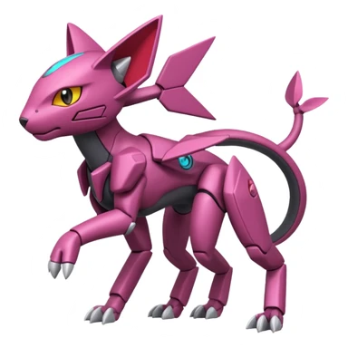 Vikavolt-Peppercat-Genesect-Miraidon-fusion, full body sticker