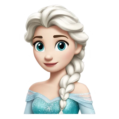 The Disney princess elsa sticker