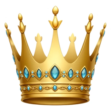 Solo la corona delicata sticker