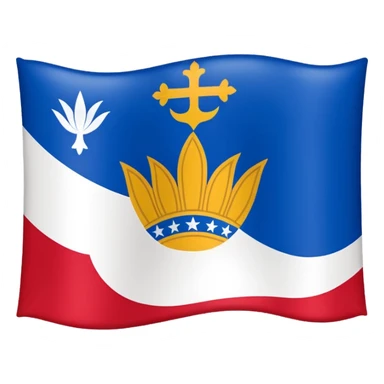 flag of the city of the Santa Cruz de tenerife sticker