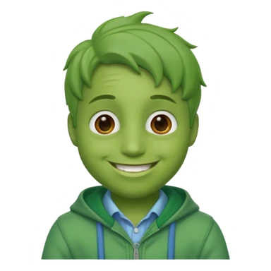 Pascal con ropita sticker