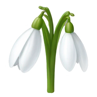 snowdrop sticker