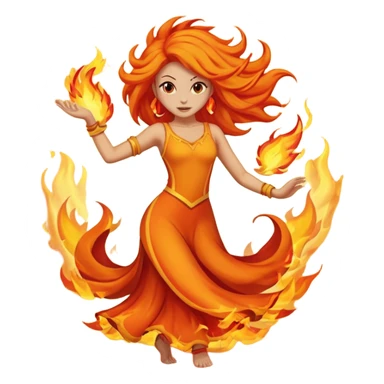 Fire spirit – Flames for hair



























 sticker