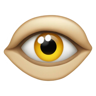 Eye roll emoji sticker