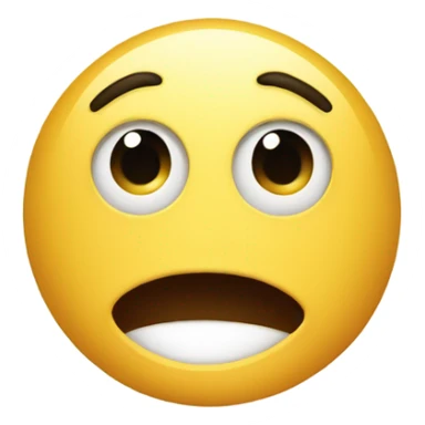 A face with wide-open eyes and mouth, surrounded by stars or an exclamation mark. sticker