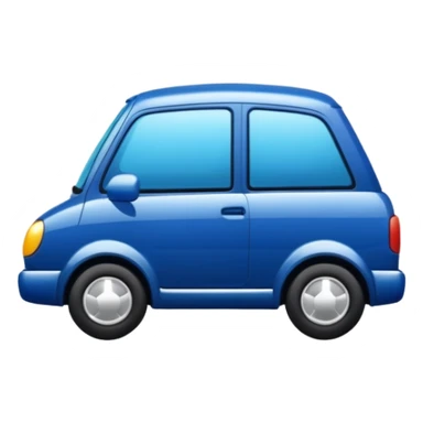 crea un emoticón sobre venta de repuestos de color azul marino sticker