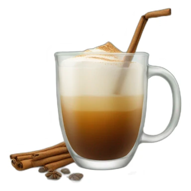 Chai in glass sticker