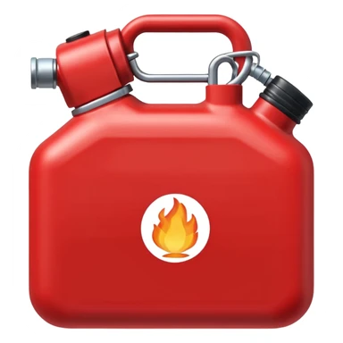 gasoline canister sticker