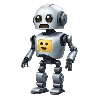 robot named RoMan Talk sticker
