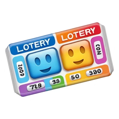 lottery sticker