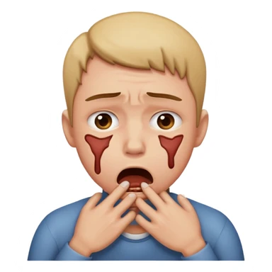 Someone choking them selves  sticker