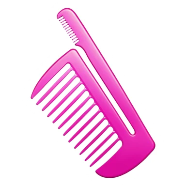 Pink comb  sticker