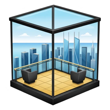 observation deck sticker