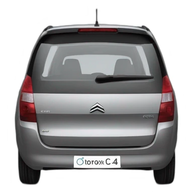 citroen c4 grand picasso 2007 gris sticker