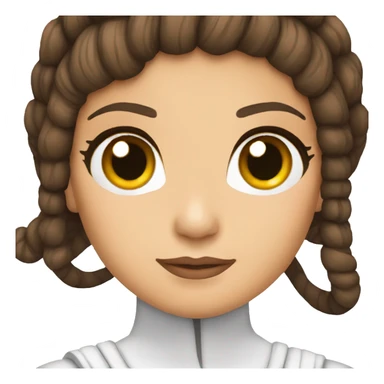 star wars princess leia sticker