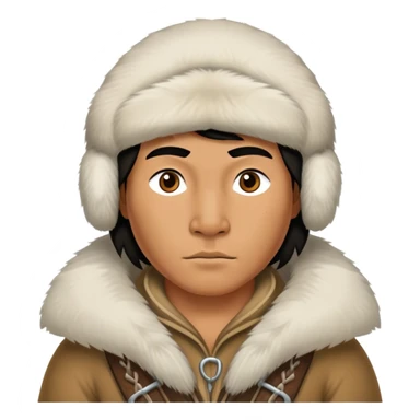 Inuit hunter sticker